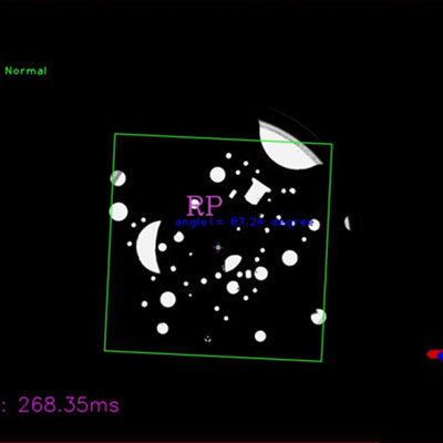 Roboter visuelles Modul 2D