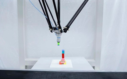 3D-Greif-Anzeige system des Parallel roboters