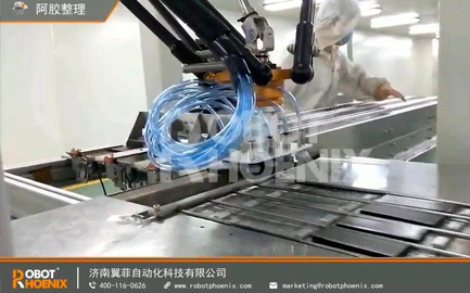 Delta-Parallel roboter des chinesischen Roboter anbieters arbeiten in der Lebensmittel produktion